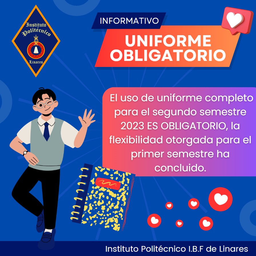 UNIFORME OBLIGATORIO